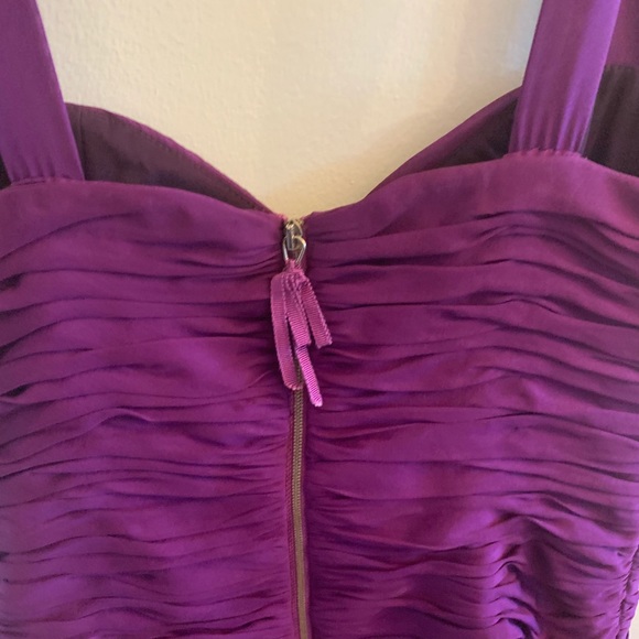 •Rebecca Taylor• Ruched Ruffled Dress - Picture 7 of 8